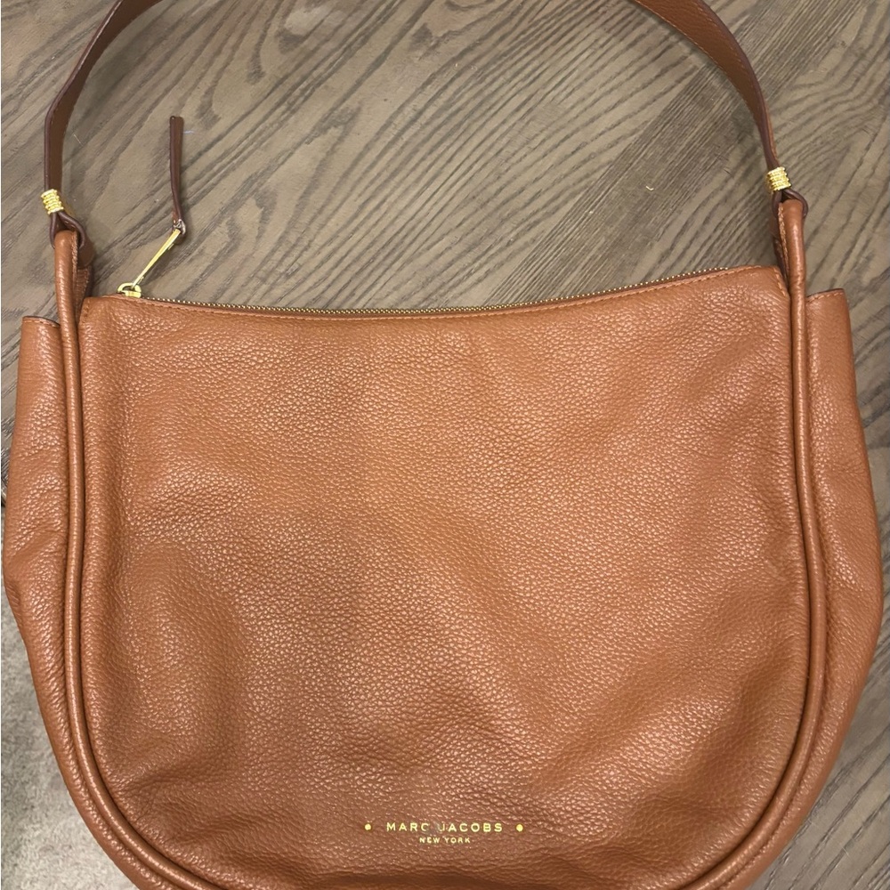 Marc Jacobs Leather Hobo Bag in “Falafel” - Picture 2 of 6